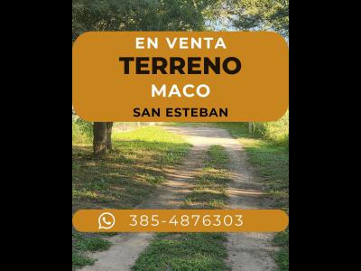 Terrenos Venta Santiago Del Estero LOTE EN MACO